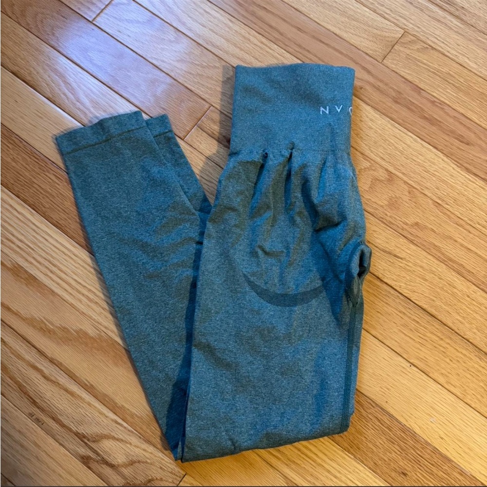 NVGTN Forest Green Contour Leggings